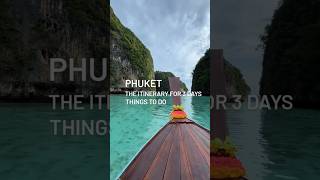 3 Days Phuket Itinerary Thailand Tour phuket itinerary thailand trip [upl. by Darcia]