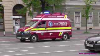 223 Vehicule de Interventie in Cluj  Emergency Vehicles in Cluj  2020 [upl. by Ellinger832]