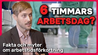 Arbetstidsförkortning är både realistiskt och nödvändigt – Hampus Andersson om myterna i debatten [upl. by Nauqad]