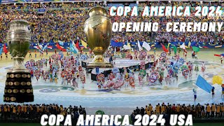 WOW Copa America 2024 Opening Ceremony USA Images [upl. by Allenotna886]