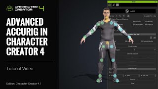 Auto Rig Tool for Creating Skeleton Characters Advanced AccuRIG  Character Creator 4 Tutorial [upl. by Sadick]