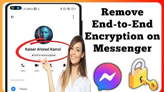 Remove EndtoEnd Encryption on Messenger  EndtoEnd Encryption Messenger [upl. by Wilt724]