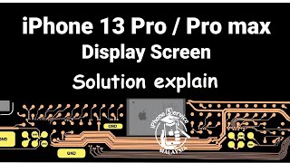 Display Screen Disease Repair Explanation for 13 series 【Tutorial】 [upl. by Nitsud]