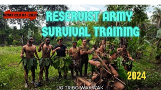 BCMT CLS 012024 RESERVIST ARMY SURVIVAL TRAINING MINTAL DAVAO DAVAO DEL NORTE [upl. by Hettie]