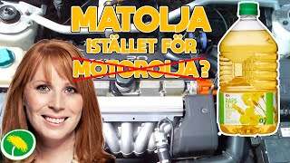 GÅR DET ATT KÖRA MATOLJA I EN BILMOTOR [upl. by Inait202]