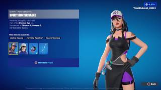 NEW LIL SUPERCAR amp SPIRIT HUNTER SAEKO CREW April 25th2024 Fortnite Item Shop  FORTNITE CH5 S2 [upl. by Areivax]