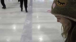 Cadences First Time Ice Skating [upl. by Kissee]