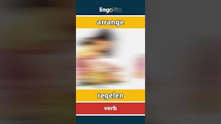 🇬🇧🇳🇱 arrange  regelen  vocabulary builder  learn English  laten we Engels leren [upl. by Kired]