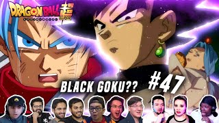 🔥GOKU BLACK APPEARS 🔥REACTION MASHUP 🐲Dragon Ball Super Episode 47 ドラゴンボール [upl. by Ellersick]