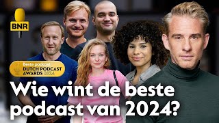 Kijkt terug  Dutch Podcast Awards Wie wint de beste podcast van het jaar [upl. by Brannon]