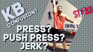 Building Muscle with the Kettlebell Press Push Press and Jerk  What are the Differences [upl. by Esaertal702]