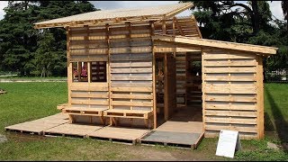 People Are Building Pallet Houses In Their Backyard And It’s Amazing [upl. by Yetta67]