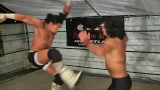 Pro Wrestling Move Double clothesline [upl. by Dulcy341]