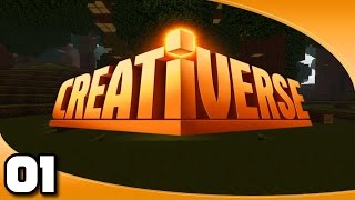 Lets Play Creativerse  Ep 1 Derpy Little Starter House Sponsored  Creativerse Gameplay [upl. by Roban]