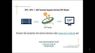 OPC Router OPC SAP hohe Qualität [upl. by Elbertine316]