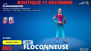 NEW FLOCONNEUSE FORTNITE SKIN BOUTIQUE 12 Décembre FORTNITE BATTLE ROYAL ITEM SHOP 1212 LEGO [upl. by Orella]