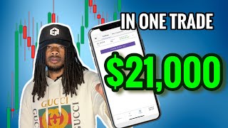 How I Made 21000 In One Day Trading Gold  Trade Breakdown Futures [upl. by Iba248]