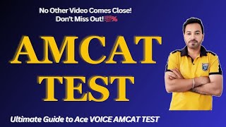 Voice AMCAT Test  Ultimate AMCAT Assessment Success Formula [upl. by Aleacem]