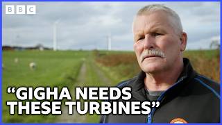 The Essential Role of Wind Turbines on Gigha  Island Crossings  BBC Scotland [upl. by Ilhsa]