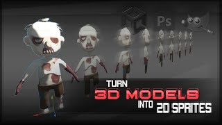 Turn 3D Models into 2D Sprites  Unity [upl. by Pip]