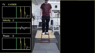 AccuPower Force Plate Drop Jump Analysis [upl. by Keon]