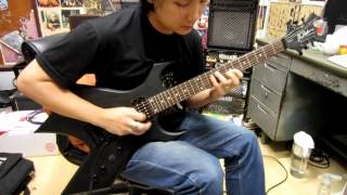 Bc Rich Warlock Platinum Pro Series Guitar Demo By Chatreeo [upl. by Lionello]