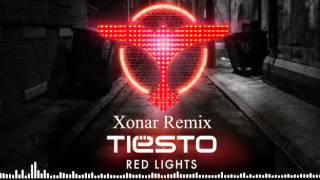 Red Lights  Tiësto Xonar Hardstyle Remix [upl. by Eittap675]