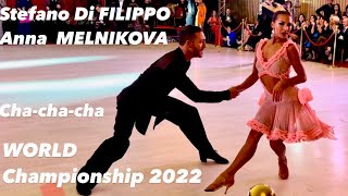 Stefano Di Filippo  Anna Melnikova World Championship 2022 WDO Professional Latin [upl. by Aisekal785]