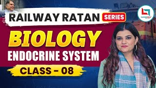 Railway Ratan Series  Railway Biology  Endocrine System  8  Vitamin By kajal maam biology [upl. by Demodena]