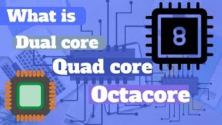 what is Single core Dual core Quad core and Octa core processor 2017 [upl. by Yla]