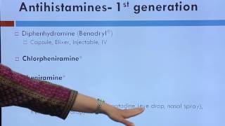 Antihistamines [upl. by Aleiram]