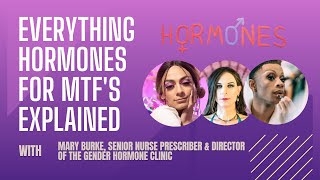 Everything Hormones for MTF’s Male To Female Transgender [upl. by Golden]