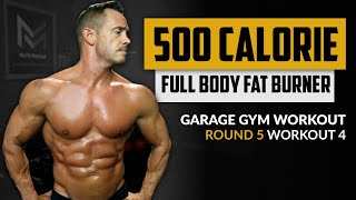 500 Calories Full Body Fat Burner  20 Minute Home Workout [upl. by Ailemap]