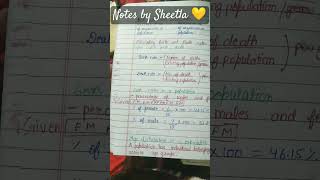 ✨♪ Organism and population♪ class 12 notes for neet  boards 2025 By Sheetla 😻 [upl. by Ricoriki]