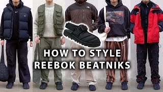 How To Style REEBOK BEATNIKS  5 Outfits [upl. by Anwahsed]