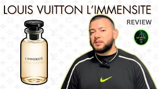 Louis Vuitton L’IMMENSITE  Review louisvuitton fragrance perfume [upl. by Gnuhn244]