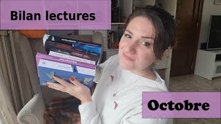 BILAN LECTURES express du mois dOCTOBRE  11 lectures [upl. by Elkcim]