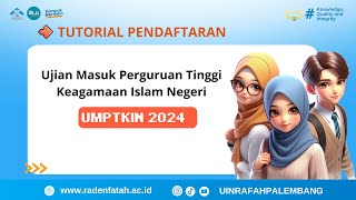 Tutorial Pendaftaran UMPTKIN 2024 [upl. by Inar]