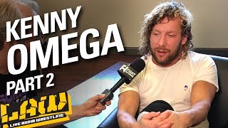 KENNY OMEGA Interview PART 2 Okada Rematch Shibata Headbutt Strong Style  LAW INTERVIEWS [upl. by Ynavoj]