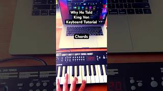 King Von  Why he told  Keyboard tutorial piano pianotutorial kingvon hiphop drill music [upl. by Kreindler516]