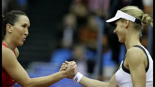 Jelena Jankovic vs Elena Dementieva Moscow 2008 Highlights [upl. by Ellon]