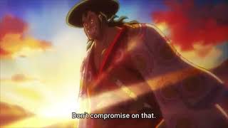 The will of Oden Sama  One Piece 1026  EngSub onepiece onigashima odenkozuki [upl. by Noside]