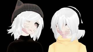 【MMD Ranfren】 Hypnotic Meme 【Nyen amp Nyon】 [upl. by Adyht]