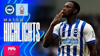 HIGHLIGHTS  Brighton v Nottingham Forest  Premier League [upl. by Matuag]