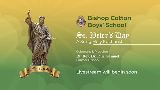 BCBS  St Peters Day  A Sung Holy Eucharist  29th June 2024  Live stream [upl. by Silera]