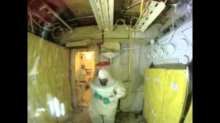 Hanford workers begin cleaning out historic McCluskey Room [upl. by Akilam483]