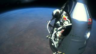 Felix Baumgartners skydive from the edge of space [upl. by Avrom145]