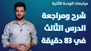 مراجعة الدرس الثّالث من الوحدة الثّانية  خلايا التحليل الكهربائي من الصفر 2007 [upl. by Berg]