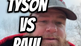 Tyson Vs Paul Fight [upl. by Richmal]