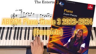 ABRSM Piano Grade 3 20232024 Complete [upl. by Cardew]